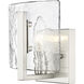 Aenon 1 Light 6.88 inch Pewter Wall Sconce Wall Light